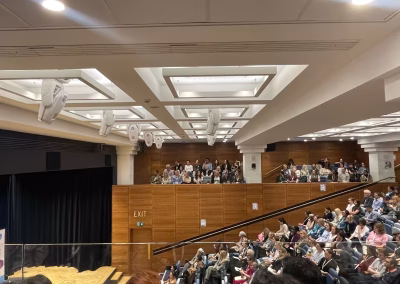 Photo of attendees at a medical conference