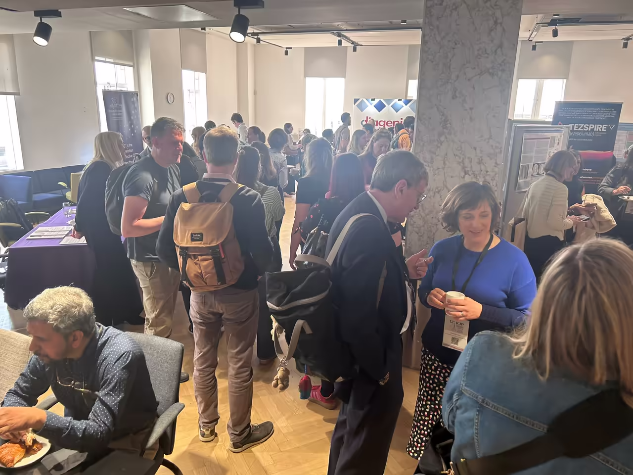 Posters and Exhibitors at the KJP Conference